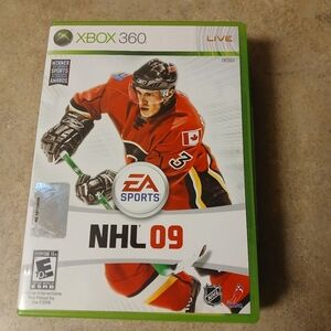 NHL 09 for Xbox 360 - Red Cover